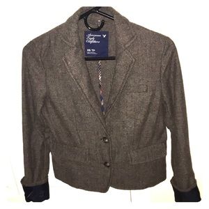 Brown blazer